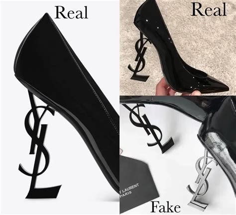 spot fake ysl shoes|are ysl shoes real.